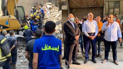 صور.. التفاصيل الكاملة وأسماء ضحايا عقار الوايلي المنهار