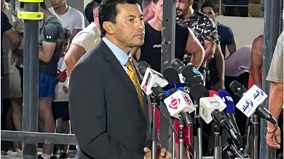 وزير الرياضة يُكرم أبطال مشروع الموهبة والبطل الأوليمبي .. نعمل علي تطوير مراكز الشباب