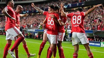 بنفيكا البرتغالي يتأهل إلى دور ال 16 ويقصي يوفنتوس من دوري أبطال أوروبا