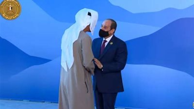 الرئيس السيسي يستقبل نظيره الإماراتي قبل انطلاق مؤتمر المناخ COP27