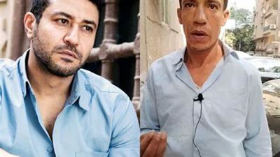 الفنان محمد عز يكشف حقيقه طرد عامل النظافة من لوكيشن 