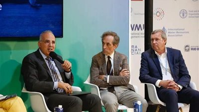 وزير الري: مصر تعاني من الشح المائي والتغيرات المناخية تؤثر علينا