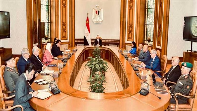 السيسي يجتمع مع ممثلي