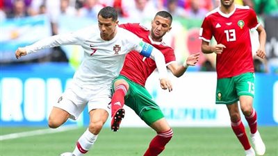 زياش يواجه رونالدو.. تاريخ مشاركات الثنائي قبل صدام المغرب والبرتغال 