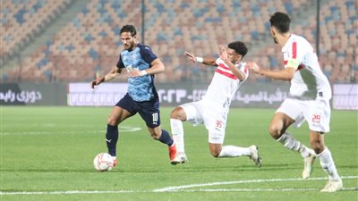 شلبي يتقدم للزمالك بهدف في الشوط الأول على حساب بيراميدز