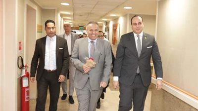 الرعاية الصحية ومحافظ الإسماعيلية يستقبلان الأمين العام لمجلس الضمان الصحي السعودي