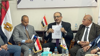 انطلاق الجلسة الثالثة من الصالون السياسي لأحزاب المعارضة بمقر حزب الاتحاد اليوم