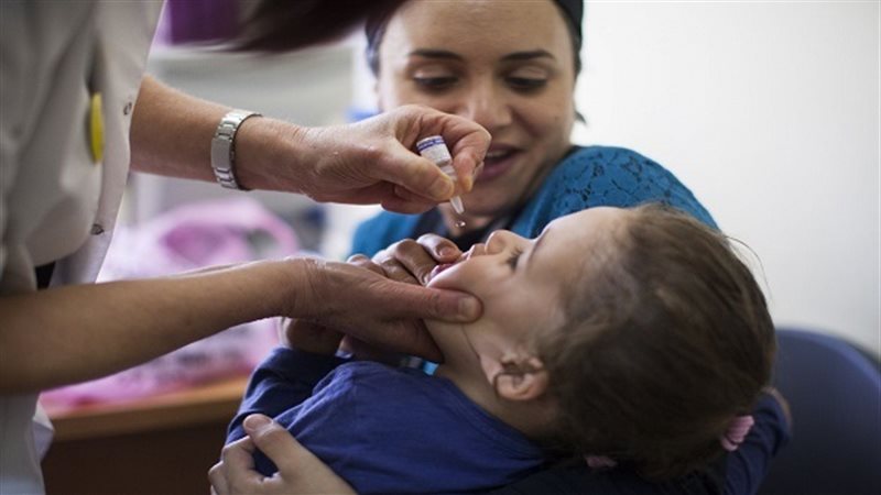 تطعيم شلل الأطفال