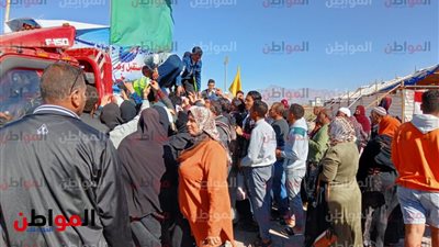 مستقبل وطن جنوب سيناء يوفر سيارة لبيع الخضراوات بأسعار مخفضة