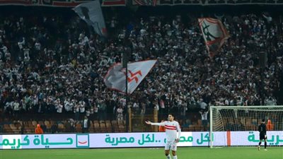 الزمالك ينهي الشوط الأول متقدمًا بثلاثية مقابل هدف للدراويش