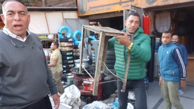 صور.. شن حملات موسعة لإزالة الإشغالات بجنوب الجيزة