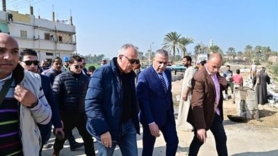 الدكتور سويلم يتفقد مشروعات الرى بمحافظة سوهاج