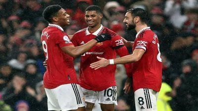 مارسيال يقود هجوم مانشستر يونايتد أمام وولفرهامبتون في أخر مباريات 2022
