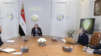 الرئيس السيسي يوجه بالاستمرار في تنفيذ استراتيجية تطوير قناة السويس
