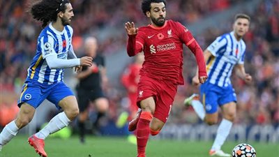 التشكيل الرسمي لـ برايتون وليفربول في الدوري الإنجليزي 