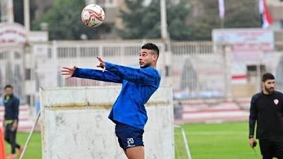 تعليمات خاصة لـ دونجا في مران الزمالك قبل مواجهة بيراميدز