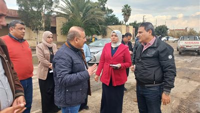سكرتير عام البحيرة يتفقد مشروعات مبادرة 