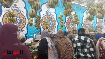 اللحوم بـ 140 جنيه.. إقبال كبير على معرض أهلا رمضان بالبحيرة