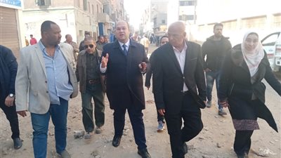 نائب محافظ الجيزة يتفقد مشروعات الخطة الاستثمارية بالحوامدية