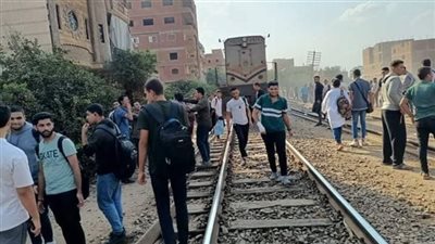 مديرية أمن المنوفية تحرر محضراً ضد صبي تسبب في إيقاف القطار فجأة