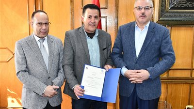 عبد الله عامر مديراً للإدارة العامة لرعاية الشباب بجامعة السويس