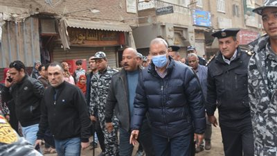 محافظ القليوبية يتابع إخلاء جميع الإشغالات والتعديات بشوارع المحافظة