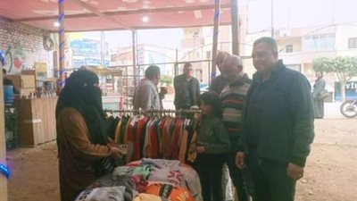 فعاليات معرض اليوم الواحد بمدينة أبو حماد الشرقية