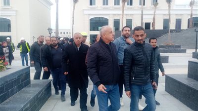 مسئولو الإسكان يزوروا مشروعات مدينة العلمين الجديدة