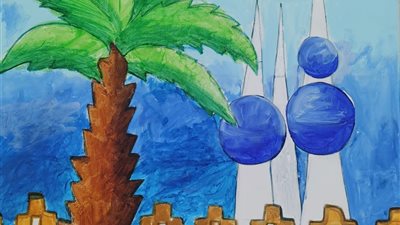 معرض بلادي ما أحلاها يستعرض الأعمال الفنية بدار الأوبرا