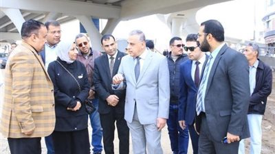 محافظ سوهاج يتفقد أعمال تطوير نفق العروبة 