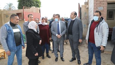 محافظ المنوفية يتابع مشروع مكتبة مصر العامة