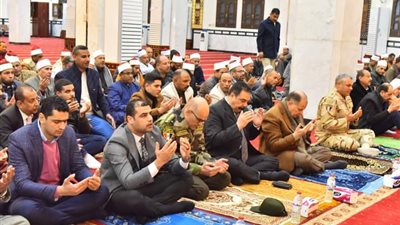 محافظ أسيوط يشهد الاحتفال بذكرى الإسراء والمعراج بمسجد البقلى 