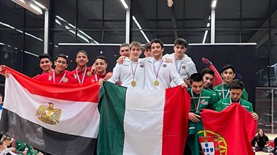 منتخب الجمباز الفني للناشئين يتوج بفضية بطولة لكسمبورج المفتوحة 