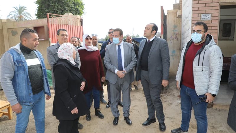 محافظ المنوفية يتابع