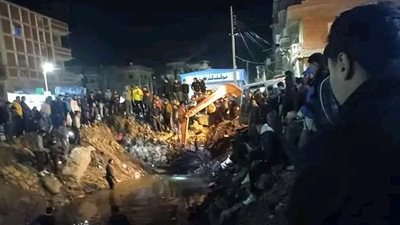 بعد وفاة طفل سقط في بالوعة بدمياط.. تفاصيل ليلة حزينة قضاها أهالي كفر الغاب 