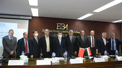 جمعية رجال الأعمال المصريين تناقش فرص التعاون والعلاقات الاقتصادية مع الصين