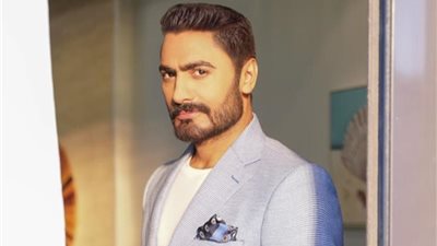 تامر حسني يجسد شخصتين في فيلمه الجديد «تاج»