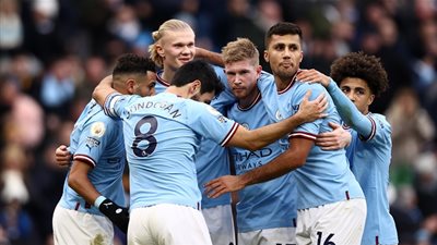 محرز وهالاند يقودان تشكيل مانشستر سيتي أمام لايبزج في دوري الأبطال 