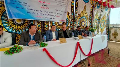 رئيس جهاز الوراق الجديدة ينظم ندوة تعريفية لأهالي المدينة