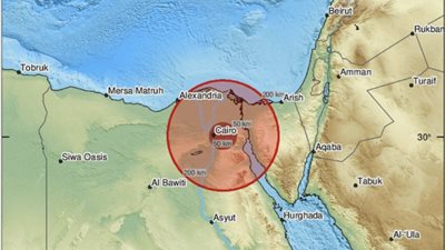 زلزال يفزع سكان القاهرة وعدد من المحافظات