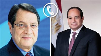 الرئيس السيسي يعرب عن امتنانه لدعم العلاقات بين الجانب القبرصي