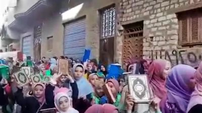 مشهد مهيب.. 270 طفل وطفلة يشاركون في مسابقة حفظة القرآن ببني مزار بالمنيا