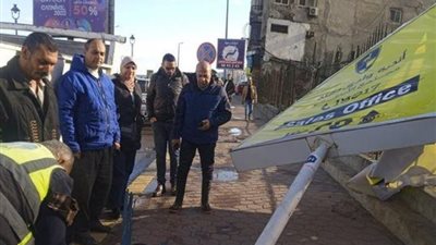 حادث سقوط أحد الأشخاص من علو بالمنطقة الصناعية بـ6 أكتوبر