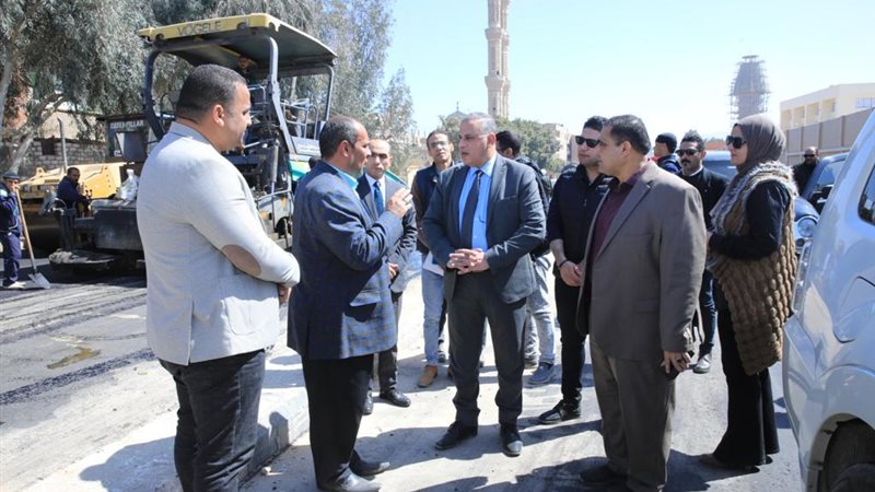 محافظ سوهاج يتفقد