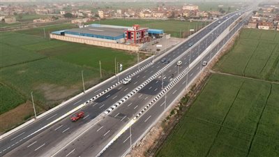 التشغيل التجريبي لـ كوبري كفر الدوار بطريق القاهرة /الإسكندرية