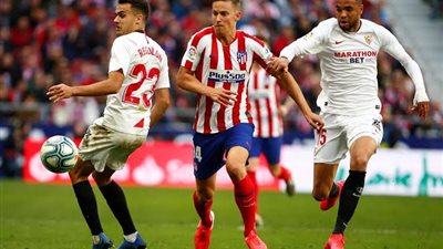 أتليتكو مدريد يقصف شباك إشبيلية بنصف دستة أهداف في الدوري الإسباني