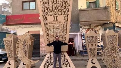 إسماعيل صابر صاحب أطول فانوس في مصر استقال وتفرغ لموهبته