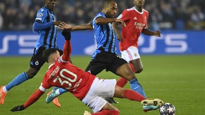 موعد مباراة كلوب بروج وبنفيكا في دوري أبطال أوروبا والقنوات الناقلة