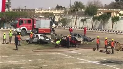 في اليوم العالمي للمرأة ..لأول مرة فريق إطفاء من الشرطة النسائية