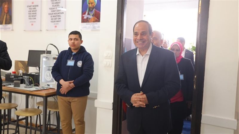 الرئيس السيسي يتحدث
